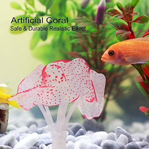 Украса за вашия аквариум Yosoo, имитация на аквариума, силикон украшение за аквариум декорация от изкуствени корали