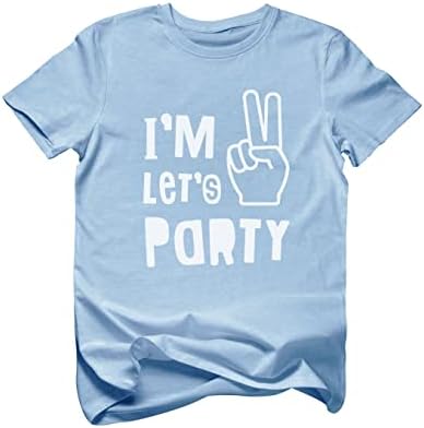 I ' m Two 2nd Тениска за Рожден Ден, Подаръци за 2-Годишно Момче И Момиче, Детска Тениска за деца
