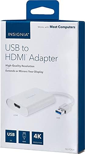 Адаптер Insignia USB-HDMI - Модел: NS-PCA3H