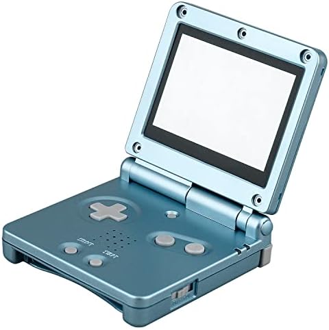 ПОКАЗНАЯ Подмяна на капака на корпуса с пълен корпус за Nintendo GBA SP Gameboy Advance SP - Цвят Черен