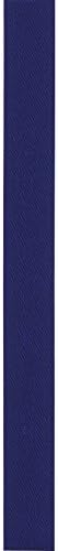 Панделка Сатен от амониев McGinley Mills 9/16 W, тъмно синьо, Макара с дължина 100 метра