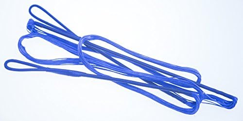 Замяна Извити тетива от dacron синьо В50 - Действителната дължина на низа - 14 нишки греди (с дължина 64 инча)