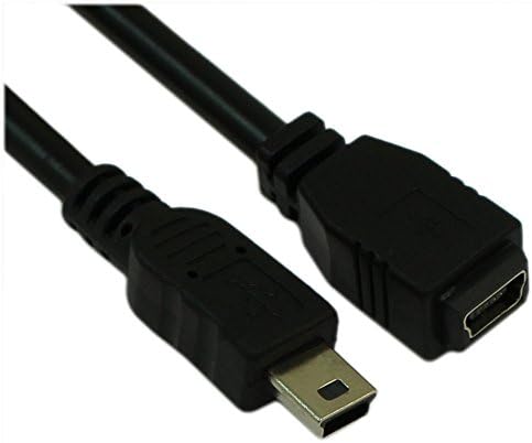 MyCableMart 6-инчов USB 2.0 Сертифициран 480 Mbit/С Mini-B / 5-Пинов Удължител за мъже и жени