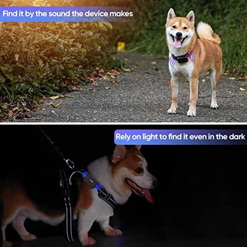 4G LTE GPS Следа за кучета, Двухрежимное Позициониране WiFi + GPS, Водоустойчив и Магнитна Такса, Неограничен обхват