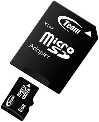 Високоскоростна карта памет microSDHC Team 8GB Class 10 20 MB/Сек. Невероятно бърза карта за телефон LG VORTEX VS660