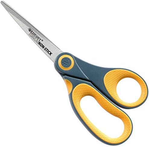 8-Инчов Директни ножици с титанов щанга с покритие Westcott с незалепващо покритие E-33681 00