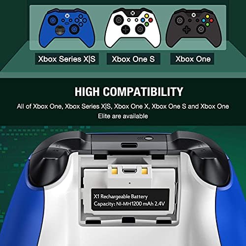 Зарядно устройство за контролер за Xbox one, зарядно устройство за контролер, Съвместим с Xbox Series X|S/One/X/S/Elite,