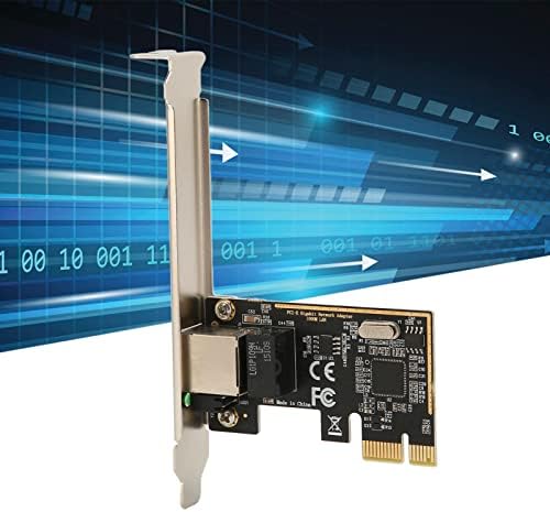 Мрежова карта PCIe 1 Gbit/s, Гигабитная мрежова карта PCI Express с 1 порт, мрежов адаптер RJ-45 LAN PCIE Ethernet