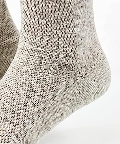 Супер Дишащи ленени чорапи за мъже, опаковки от 3