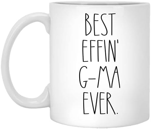 BoomBear G-Ma - най-Добрата кафеена чаша Effin G-Ma в историята на Стила G-Ma Rae Dunn - В стила на Rae Dunn - Чаша