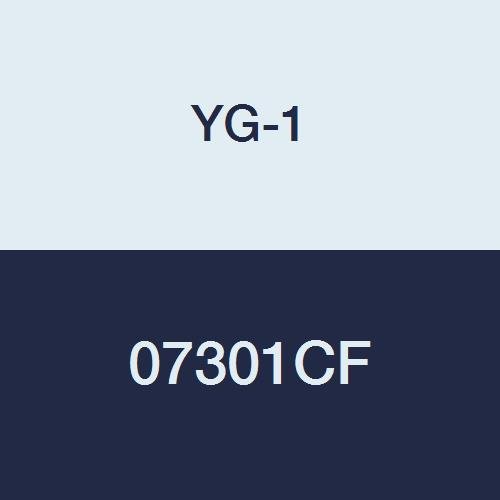 Бележка fresa YG-1 07301CF HSSCo8, 4 Канала, Обичайната Дължина, Централна рязане, TiAlN Покритие-Futura, Дължина