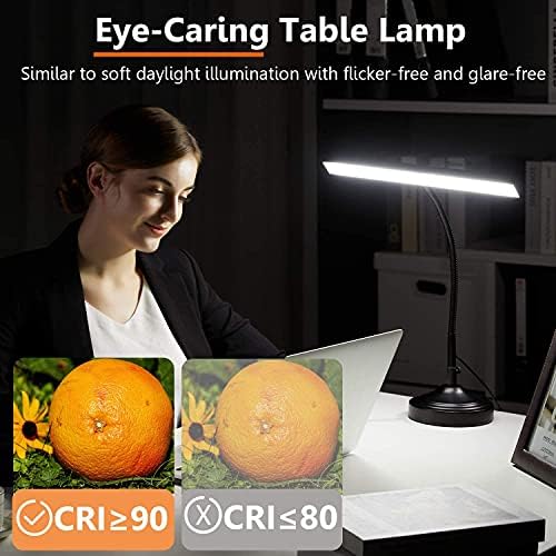 Светодиодна настолна лампа CELYST за пиано със Сменен основата и клипс, Настолна лампа за грижа за очите и Зажимная
