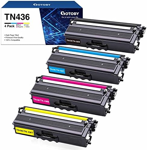 Касета с тонер TN436 с най-висока доходност, съвместими за Brother TN 436 TN436BK, TN436C, TN433, TN431 за принтер