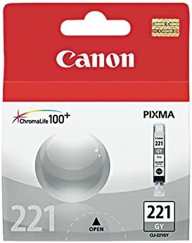 Тъмен резервоар Canon CLI-221 Gray, Съвместим с MP980, MP990