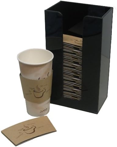 Накрайник за кафе от чаши или Титуляр за горещи Чаши Висок Диспенсер-Органайзер за Чаши за топли напитки (3015)