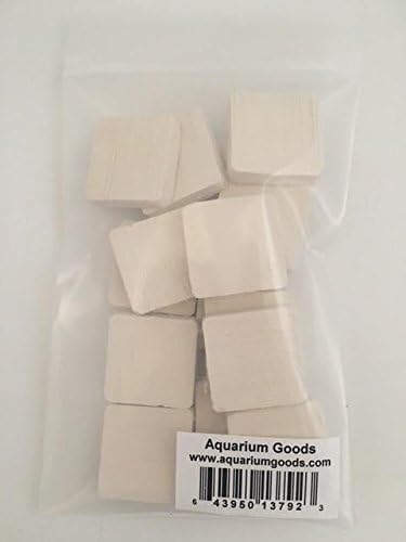 Аквариум стоки 15 квадратни керамични плочки за размножаване на парчета от корали