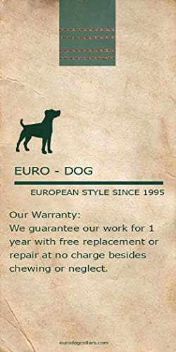 Евро-Нашийник За кучета Спортен Достъпен Луксозен Нашийник за кучета От Мека Кожа с Быстроразъемной Катарама Произведено