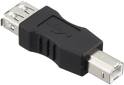 Конектор за преобразуване на USB SUAF-UBMB: USB A (плосък конектор), USB/B (квадратен конектор)