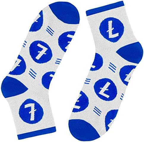 Чорапи - Bitcoin, Ethereum, Monero, Dogecoin, Shiba inu - Луди чорапи за крипто-ходлеров - Идея за подарък