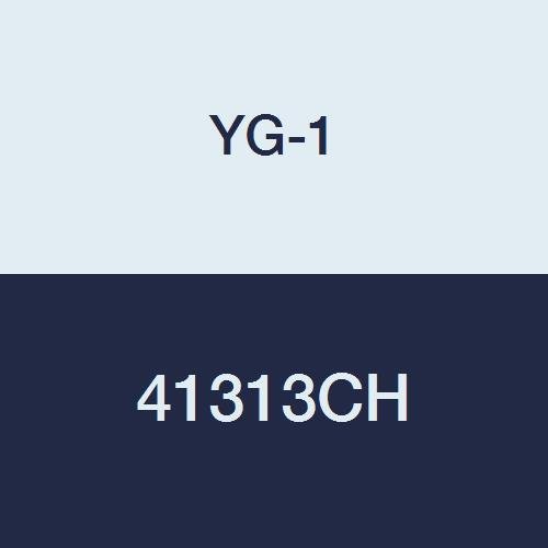 Бележка fresa YG-1 41313CH HSSCo8 с отточна фитил, 2 Канала, Нормална дължина, С твърдо покритие, Дължина 3 инча,