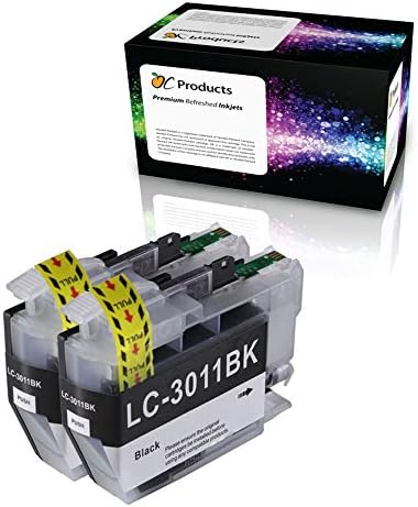 OCProducts Съвместим Взаимозаменяеми касета с мастило 2 опаковки, за да Brother LC3011 за MFC-J491DW MFC-J497DW