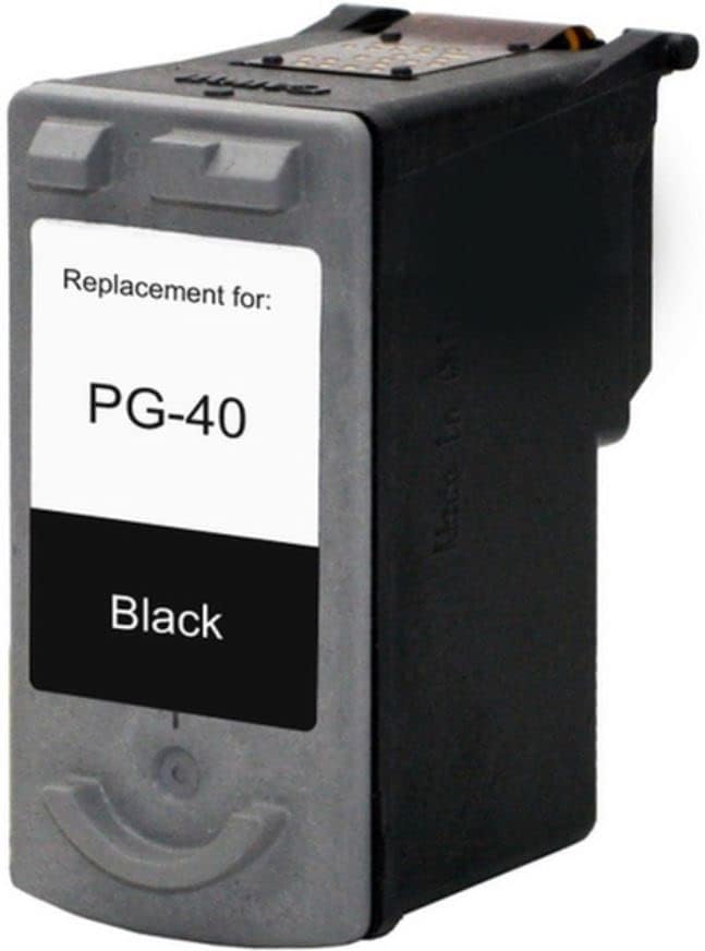 Съвместима Подмяна на патрона с черно мастило за Canon PG-40