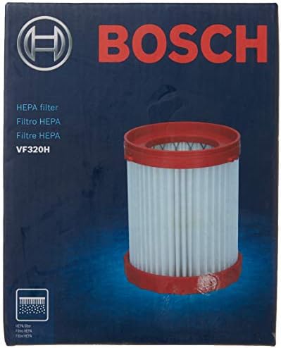 Филтър BOSCH VF320H HEPA за прахосмукачка за мокро и сухо почистване на 18 В обем 2,6 литра