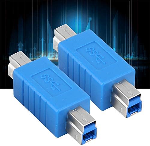 Dioche Преносим USB3.0 Тип B Мъжки до 3.0 Тип B Мъжки Син Високата Адаптер за Пренос на данни Конвертор Бърз Трансфер