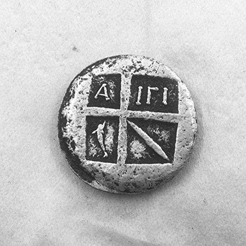 Чеканная Гръцка монета Сребърни монети на Паметника колекция от монети 10