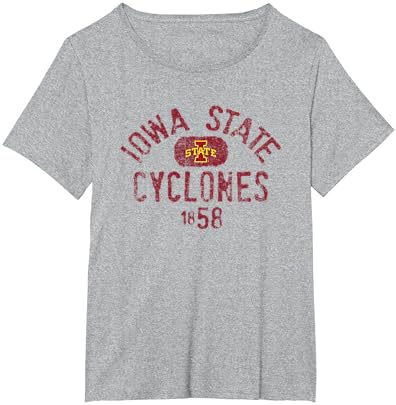 Реколта Официално Лицензирана Тениска Iowa State Cyclones 1858 година на Издаване