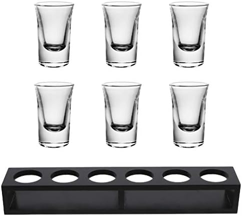 Комплект Стъклени Размерите Чаши Hemoton за Уиски, 6 Опаковки Стъклени Чаши с Камъни, за Уиски, Бира, Чаша за Вино,